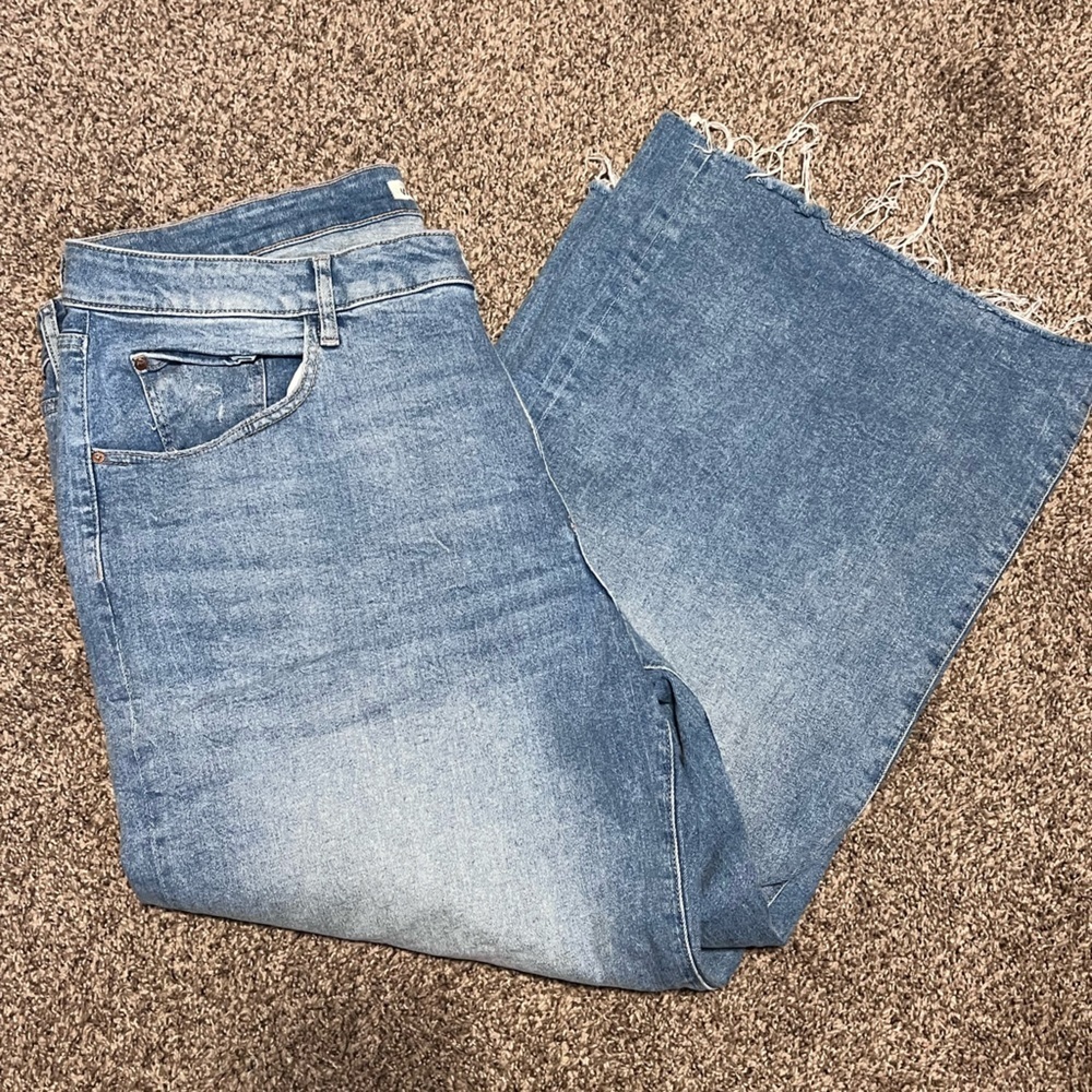 Warp + Weft NCE wide leg jeans